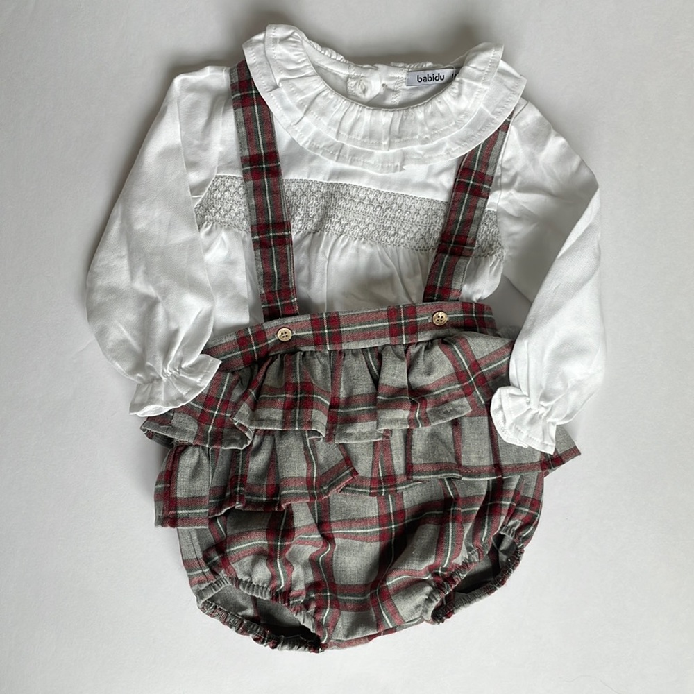 Babidu Christmas Suspender Set